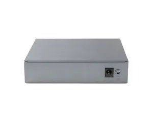 5-Port 250W Tinggi POE Upoe Kamera 10/100M Bt POE Fiber Switch