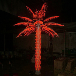 Water Resistant Led Coconut <b>Light</b> Charming Tropical Ornament For <b>Balcony</b> Seashore Square Landscape Decor For Sale - Product Image 1