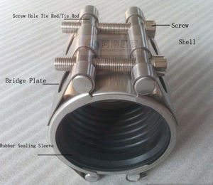 Collier de réparation de fuite de tuyau en <span class=keywords><strong>PVC</strong></span> PE en acier inoxydable 304 haute pression avec des caractéristiques résistantes à la corrosion - Product Image 4