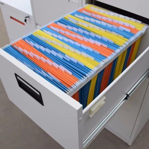 Boîte <span class=keywords><strong>de</strong></span> rangement suspendue A4 pour cartes et documents, classeur <span class=keywords><strong>de</strong></span> données, porte-documents <span class=keywords><strong>suspendu</strong></span> - Product Image 4