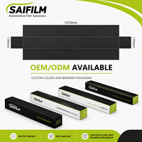 Film de protection automobile SAIFILM, changement de couleur orange, rouge, vert, violet, bleu, coloré, PPF TPU, film de protection pour voiture