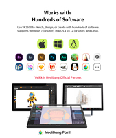 Meilleur prix VEIKK 16384 niveaux VK1600 15.6 pouces zone active tablette graphique moniteur dessin affichage en Stock