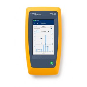 Analyseur Wi-Fi Fluke LinkIQ Duo 5 GHz, testeur de réseau d'utilisation des canaux, alimenté par batterie, jaune, IP55 - Product Image 1