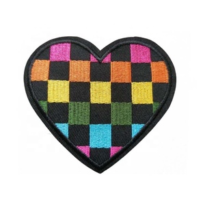 Embroidered Trucker Hats Patches a Lil Bougie Patch Checkered Racing Flag Patch <strong>Cowboys</strong> Howdy Cowgirls for Caps - Product Image 2