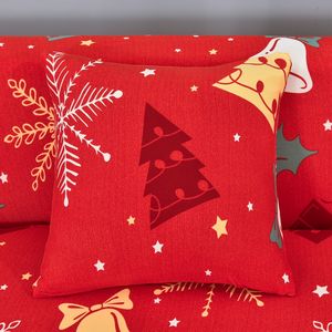 मेरी बिस्तर आत्मा क्रिसमस मुद्रित सोफे कवर सेंटा क्लॉस लोचदार सोफे कवर घर की सजावट गैर पर्ची मुलायम सोफे सोफे कवर - Product Image 5