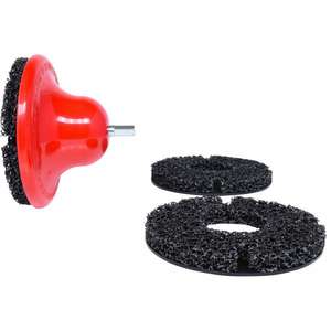 KS TOOLS - 100.4070 Jeu de meuleuses de roues, ø 160mm, intérieur ø 60 mm (4 pcs) - EAN 4042146211229 FREINS ET ROUES - Product Image 3