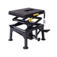 Table élévatrice à ciseaux robuste de 300LBS, roues de support hydrauliques pliables pour Dirt Bike/Moto, cric de voiture neuf, genre de produit