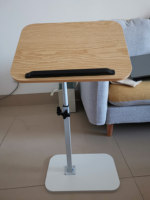 Table Basse Commerciale en Métal et Bois, Design Durable, Réglable, pour Balcon, Vente en Gros