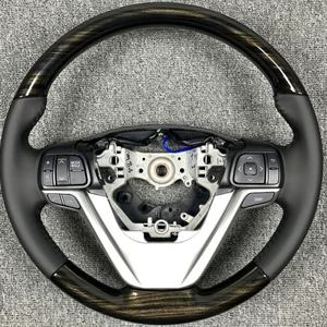 <span class=keywords><strong>พวงมาลัย</strong></span>รถยนต์ไม้พีชแบบกำหนดเอง เหมาะสำหรับรถยนต์โตโยต้า แฮนลัน ดา เวนซ่า เซียนน่า แคมรี่ พรีเมียม อัลลิออน วอกซี่ (2014 - 2021) - Product Image 4