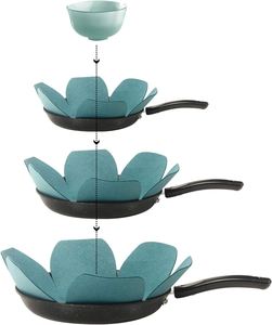 Custom <b>Felt</b> Protectors Stacking <b>Thick</b> Pot & Pan Separators Cookware Scratch Protection Reusable for Kitchen Storage - Product Image 5