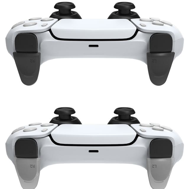 DATA FROG L2 R2 Trigger Extensions Anti-Slip Thumb Grips Cap for PS5 Gamepad Controller Button Accessories