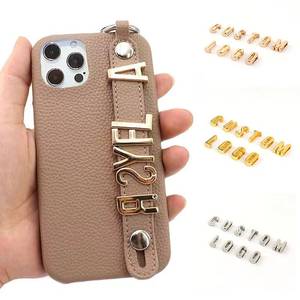 ตัวอักษร A-Z อัลลอยด์ สำหรับงาน DIY ตกแต่งเครื่องประดับ ทำเคสมือถือ อุปกรณ์เสริมสำหรับทำเครื่องประดับส่วนตัว - Product Image 1