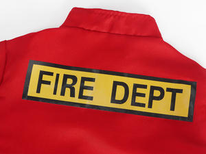 Fireman Costume <strong>Kids</strong> 6 Pcs Firefighter Costume with Toy Accessories Set Fireman Role Play <strong>Outfit</strong> <strong>Kids</strong> Truckman Dress up Clothes - Product Image 4