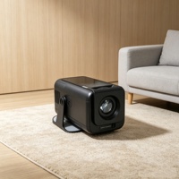 Projecteur LCD Android intelligent 4K le plus vendu en 2026, 300 ANSI Lumens, 1080P, Wi-Fi 5G, Allwinner H727, mini-projecteur pour usage domestique