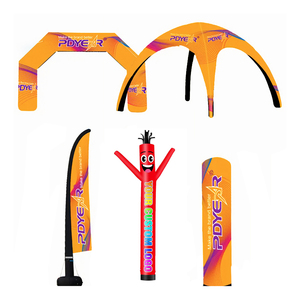 Arco Inflable de Salida y Meta y Carpas Inflables Publicitarias para Eventos Deportivos, Exposiciones y Carreras al Aire Libre con Pilares Danzantes - Product Image 1