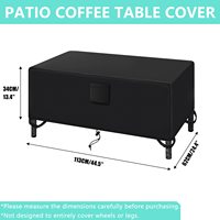 Housse de Table et de chaise imperméable aux Uv, personnalisée, pour meubles de canapé, de jardin, de Patio, d'extérieur, anti-poussière
