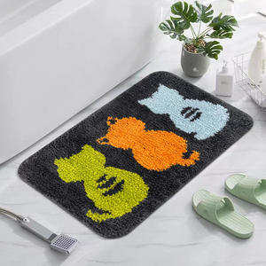 Alfombra de Baño Moderna Minimalista de Microfibra, Rectangular, con Diseño Novedoso, Absorbente y Antideslizante, para el Hogar, Baño, Entrada y Dormitorio - Product Image 4