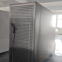Réfrigérateur Mortuaire Portable Américain/Européen MR-AC-3-IDC Trois Portes 2400x860x1950mm -21°C Sans Givre Durable pour Usage Temporaire