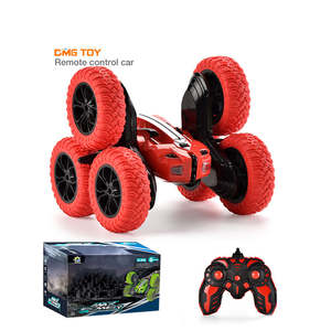 Coche de acrobacias con Control remoto fundido a presión de seis ruedas para niños, vaso de doble cara, características de carreras, juguete eléctrico de Gas <span class=keywords><strong>Tamiya</strong></span> 6 Compatible - Product Image 1