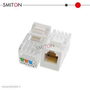 RJ12 Cat3 <span class=keywords><strong>6P6C</strong></span> điện thoại màu trắng <span class=keywords><strong>Keystone</strong></span> <span class=keywords><strong>jack</strong></span> - Product Image 2