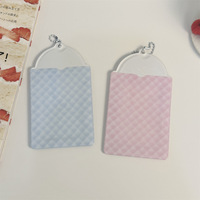 Nouveau Porte-cartes photo créatif en PVC au design de dessin animé 2026 pour cartes de merchandising Kpop – Prise en charge de la personnalisation pour votre propre design