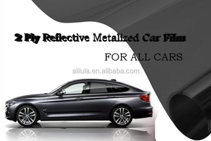 Phim Nhuộm Màu Cửa Sổ Ô Tô Điều Khiển Năng Lượng Mặt Trời Bằng Bạch Kim Phản Quang Màu Đen Crôm Titan 3M BC05 Màu Bạc Màu Đen - Product Image 3