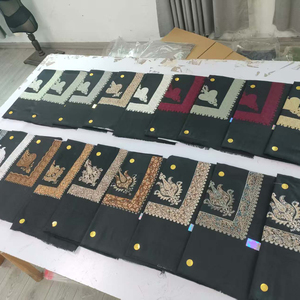 Yemen Arabia saudita <span class=keywords><strong>sciarpa</strong></span> in <span class=keywords><strong>lana</strong></span> ricamata Shemagh Omani Masar preghiera kefiah Bandana <span class=keywords><strong>sciarpa</strong></span> 50x50 pollici <span class=keywords><strong>scialle</strong></span> di <span class=keywords><strong>lana</strong></span> quadrata - Product Image 2