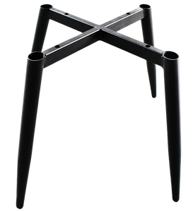 סיטונאי מודרני שחור ברזל יצוק מתכת מחודדת 4 רגליים כיסא בסיס מסגרת רגלי כיסא אוכל - Product Image 2