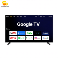 Chinesische Fabrik Maßgefertigte 27 32 43 50 55 Zoll Smart Rahmenlose LED-Fernseher für Großprojekt-Lieferungen