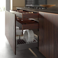 Fabricant de meubles de cuisine sur mesure, armoires de cuisine en bois massif de luxe, modernes, modulaires, haut de gamme pour hôtels et foyers