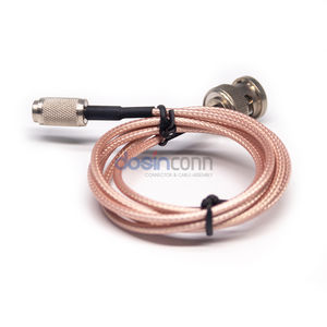 Fil de câble RF BNC RG316 BNC mâle à DIN 1.0 2.3 assemblage de câble de raccordement mâle - Product Image 3