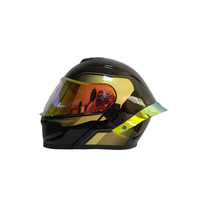 Accessorio moto protezione sicurezza ABS casco modulare mezza faccia con certificati DOT & ECE