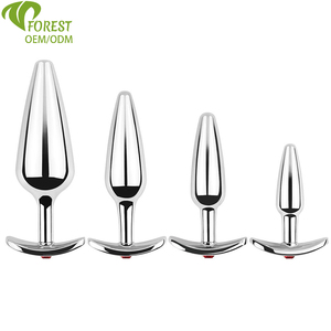 Dilatador Anal, Dildo Impermeable de Aleación de Aluminio y Acero, Unisex, para Masturbación, Cuatro Tamaños, Tapón Anal, Juguete Sexual para Adultos, Superventas, Venta al Por Mayor - Product Image 1