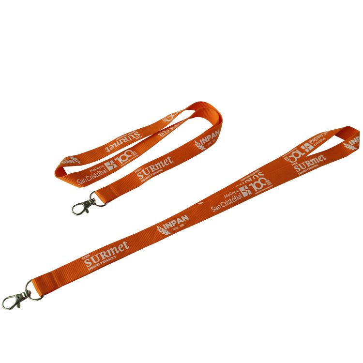 Wholesale Lanyard Polyester ID Card Neck Straps Metal Clip Hook Personalized For Key Sublimation Printing Lanyards Image 2
