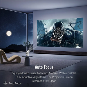 Vente en gros de mini-projecteurs R3P Full HD WiFi6 Android 13.0 pour cinéma maison, lecteur vidéo, films en extérieur, compatible avec les téléphones - Product Image 5