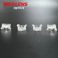 Prix d'usine, lentille PC de 12 mm de diamètre, lentille LED 3535, lentille LED 1W, lentille TIR