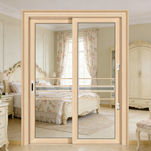 <span class=keywords><strong>GUAPO</strong></span> – Porte coulissante en alliage d'aluminium durable, insonorisée, anti-corrosion, design victorien, double vitrage trempé pour salle de bain et cuisine - Product Image 3