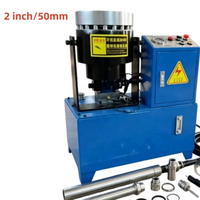 Machine à sertir les flexibles hydrauliques professionnelle pour tubes en caoutchouc et thermoplastiques de 6 mm à 51 mm de diamètre extérieur, usage industriel