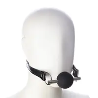 Силиконовая Мягкая секс-игрушка БДСМ бондаж штекер шар открытый рот кляп
