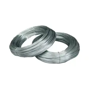 Zinc Coated Hot Dipped Gi Galvanised Rod 0.28mm-0.5mm High Tensile High Carbon Galvanized Steel Wire