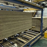 Panneau sandwich en laine de roche avec bordure en acier PU XiangYi - Résistant au feu, design industriel, dimensions personnalisées pour entrepôt extérieur