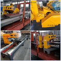 Machine à découper les bords de comptoirs en marbre 350, machine à rainurer plate, machine à découper les bords de granit à rainure en V à lubrification par huile
