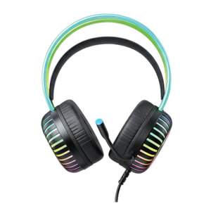 <span class=keywords><strong>Casque</strong></span> filaire RGB PJT-DEP2480 pour le jeu, réduction de bruit avec codec AAC, connecteur USB, vocalisation dynamique pour les voyages - Product Image 6