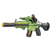 2025 garçons nouveau Cool extérieur pulvérisation pistolet électrique jouet simule son lumière Vibration pistolet de pulvérisation jouets de tir
