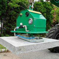 China Factory Vacuum Suction Lifter Easy Mount on Excavator Wheel Loader Forklift