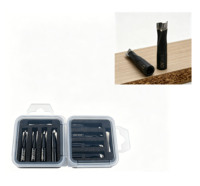 Jeu de forets de qualité en carbure monobloc pour le travail du bois, foret Domino pour défonceuse