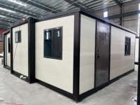 Conteneur pliable de 40 pieds modifié en salle de sport mobile avec revêtement en caoutchouc et miroirs, design respirant pour hôtel et usage domestique