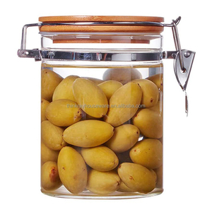 Amazons-recipiente transparente <span class=keywords><strong>de</strong></span> vidrio <span class=keywords><strong>de</strong></span> borosilicato <span class=keywords><strong>para</strong></span> almacenamiento <span class=keywords><strong>de</strong></span> alimentos, recipiente con abrazadera <span class=keywords><strong>de</strong></span> bloqueo hermético, tapa <span class=keywords><strong>de</strong></span> bambú, gran oferta - Product Image 6