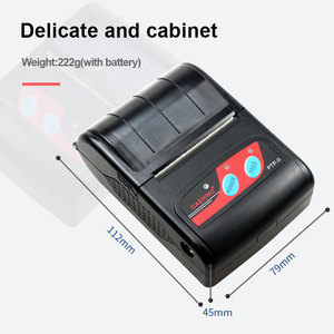 카시노 PTP-II 58mm 휴대용 휴대용 블루투스 회계 프린터 IOS 안드로이드 인쇄 - Product Image 3