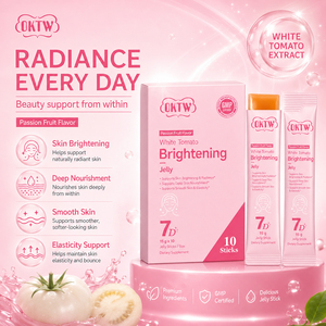 OKTW Ready Stock White <b>Tomato</b> jelly pouch supplement With astaxanthin skin supplement Brand Custom High Demand - Product Image 2